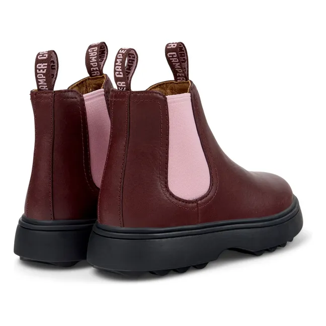 Norte Stiefeletten | Burgunderrot