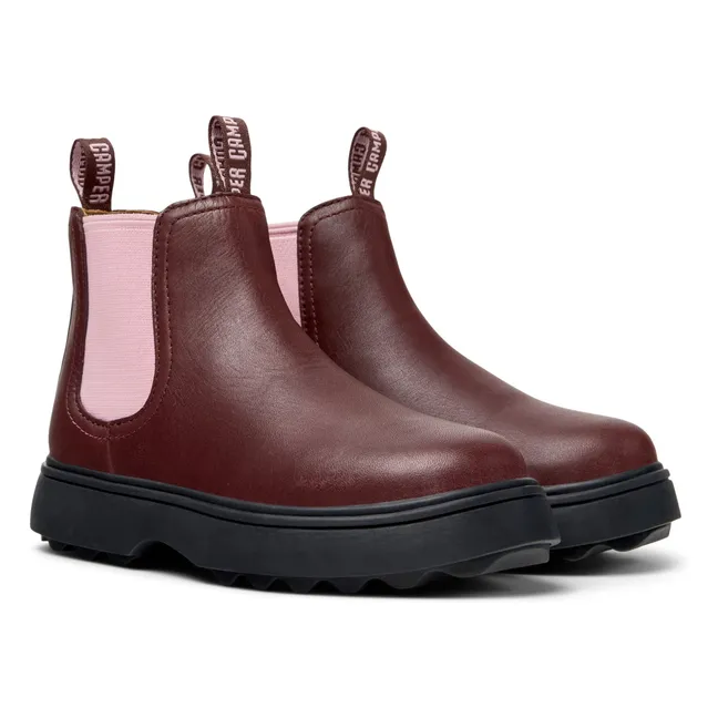 Norte Stiefeletten | Burgunderrot