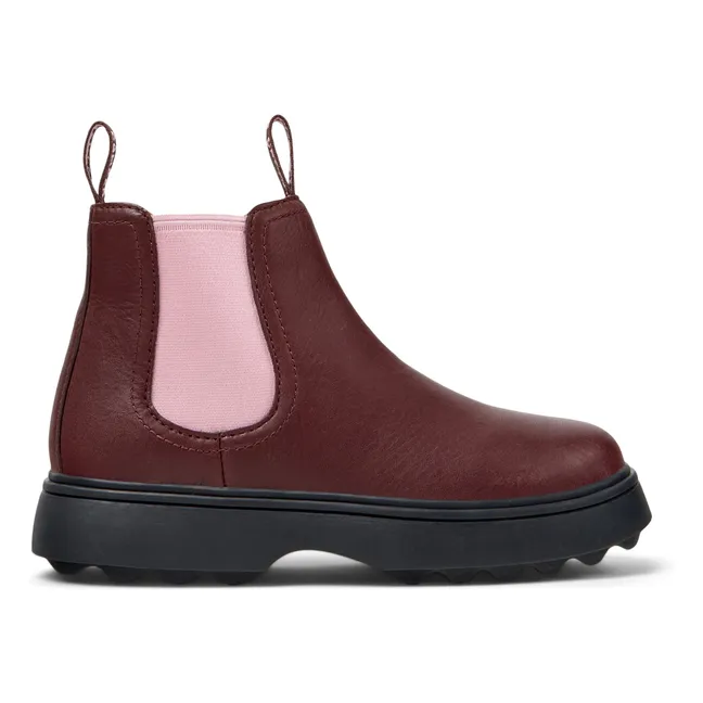 Norte Stiefeletten | Burgunderrot