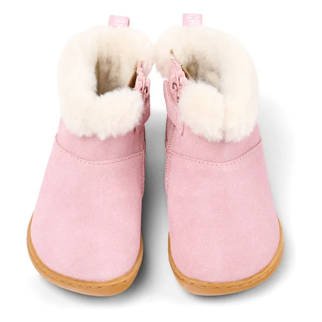 Vereinigte gefütterte Stiefeletten Peu | Rosa