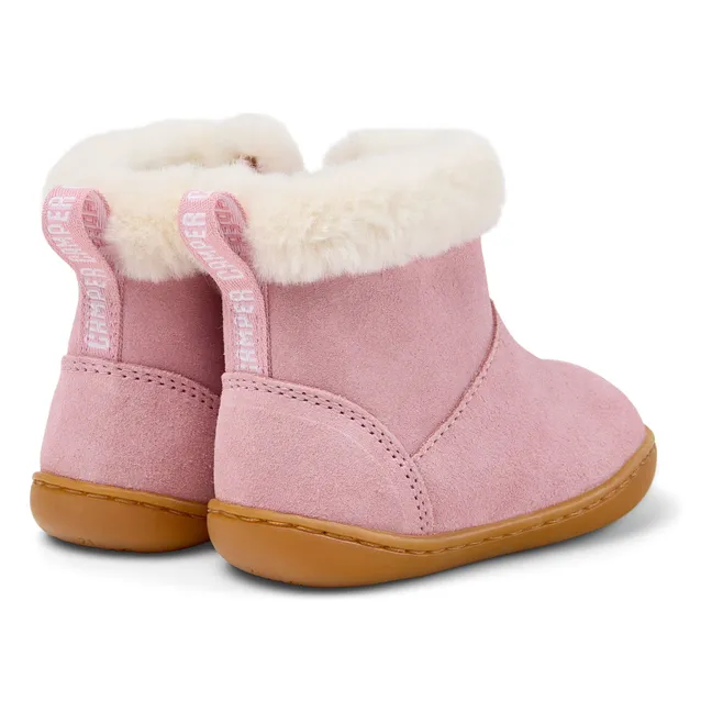 Vereinigte gefütterte Stiefeletten Peu | Rosa