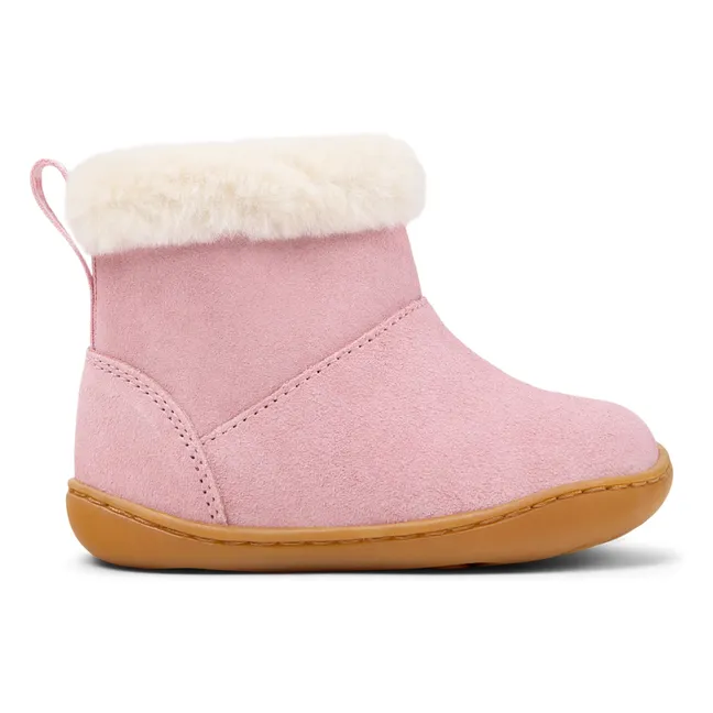 Vereinigte gefütterte Stiefeletten Peu | Rosa