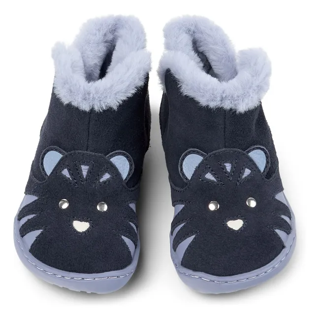 Bottines Fourrées Peu | Bleu