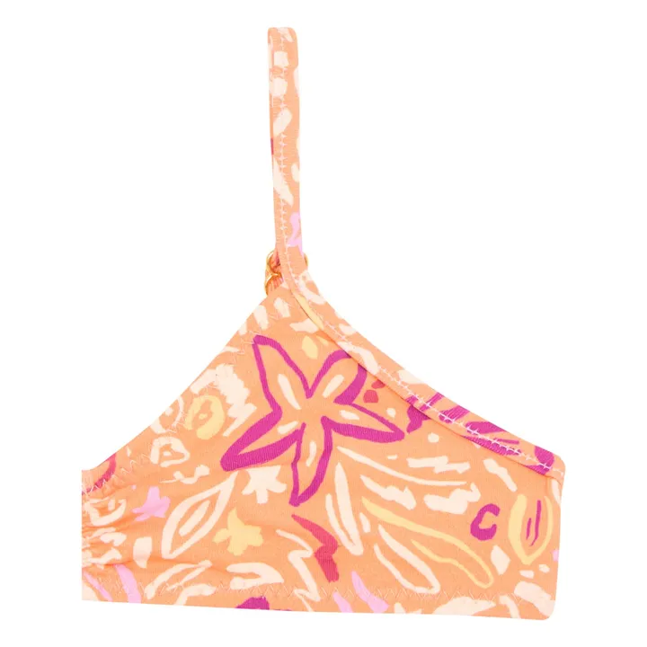 Maillot de Bain 2 Pièces Imprimé | Abricot- Image produit n°1