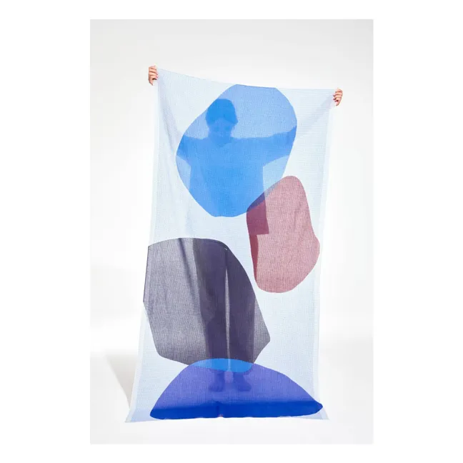 Foulard Galet | Bleu