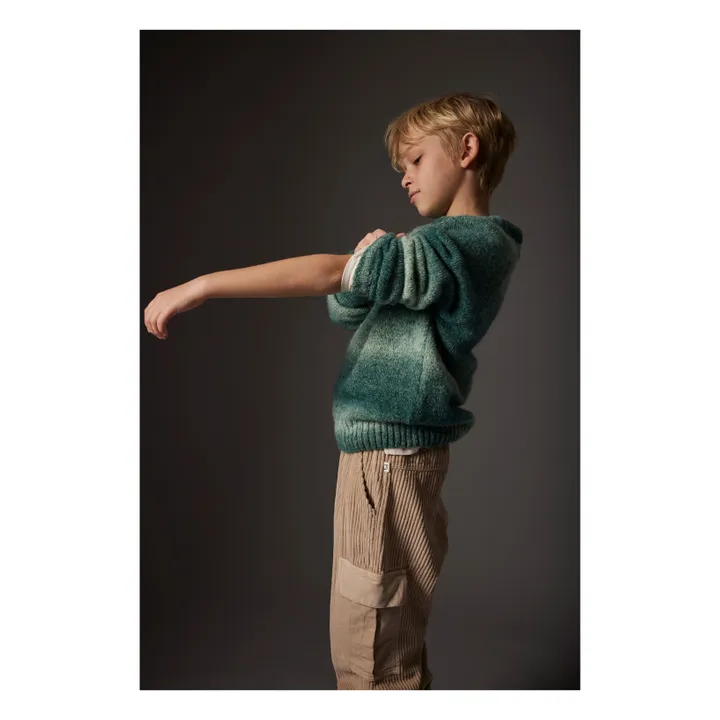 Cannes Mohair sweater | Green water- Product image n°2