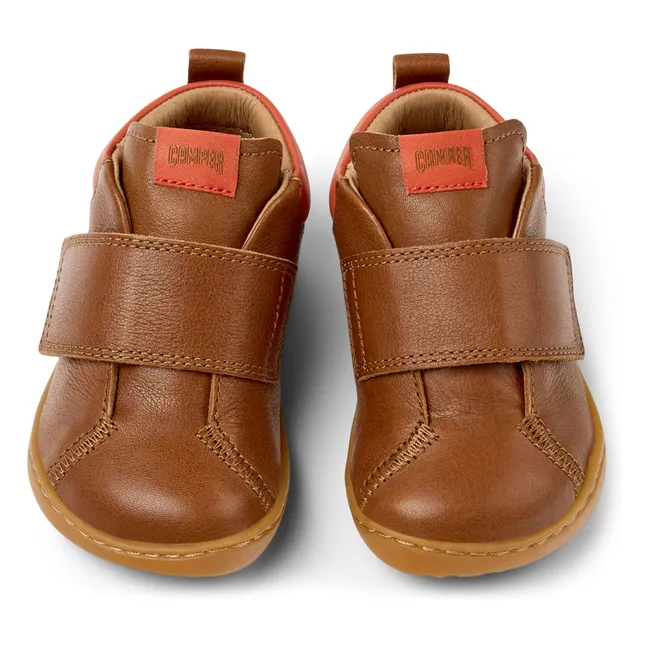 Chaussures Scratchs Peu | Marron