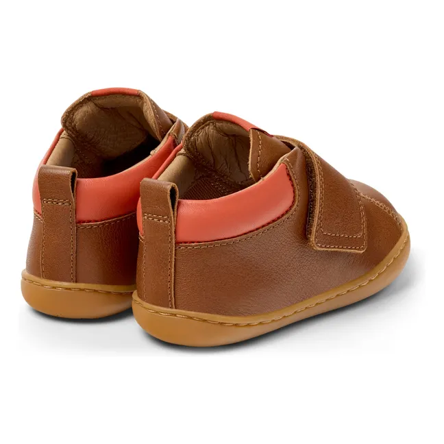 Chaussures Scratchs Peu | Marron