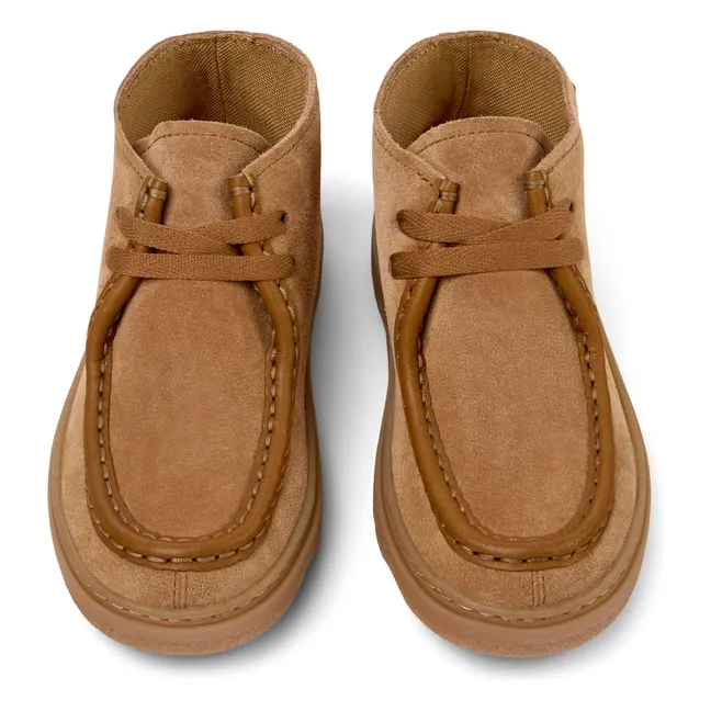 Botas con cordones para niños | Marrón