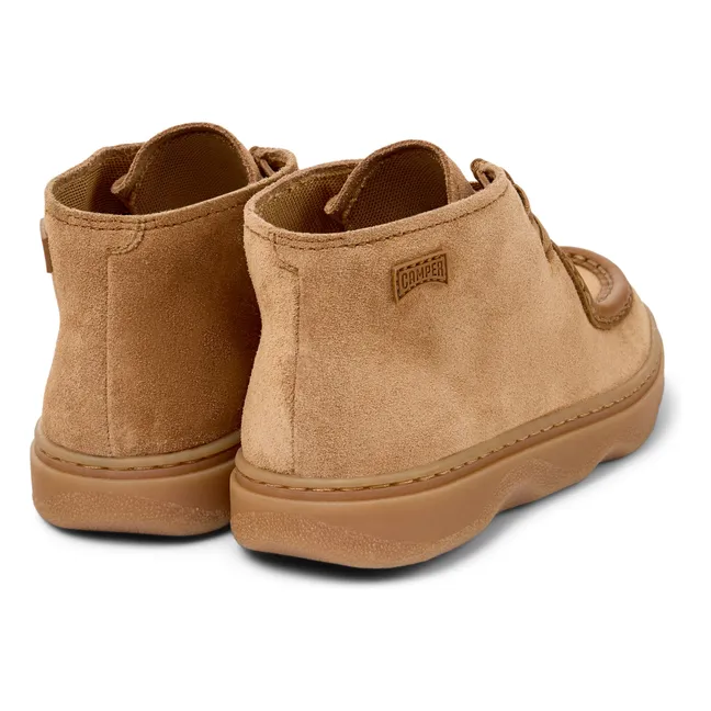 Schnürstiefeletten Kiddo | Braun