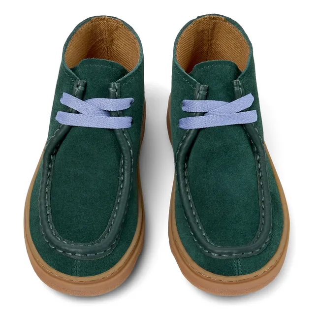 Schnürstiefeletten Kiddo | Grün