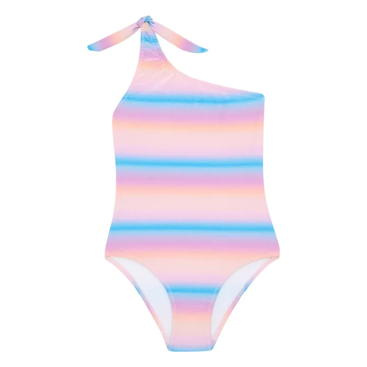 Maillot de bain 1 pièce Lurex Asymétrique- Image produit n°0