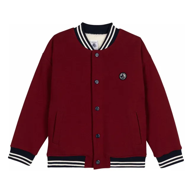 Chaqueta Teddy Warm | Burdeos