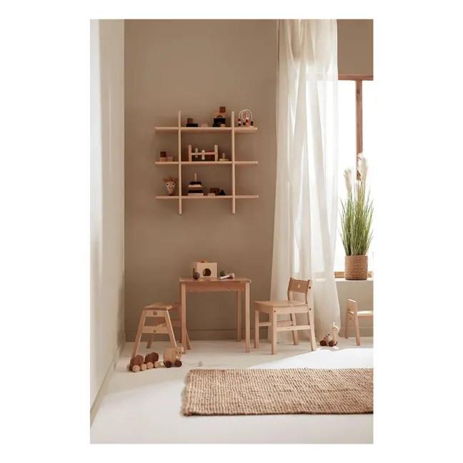 Estantería de pared Saga | Bois clair