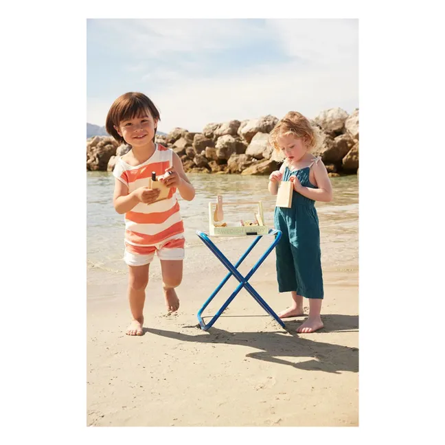 Tienda de caramelos de madera