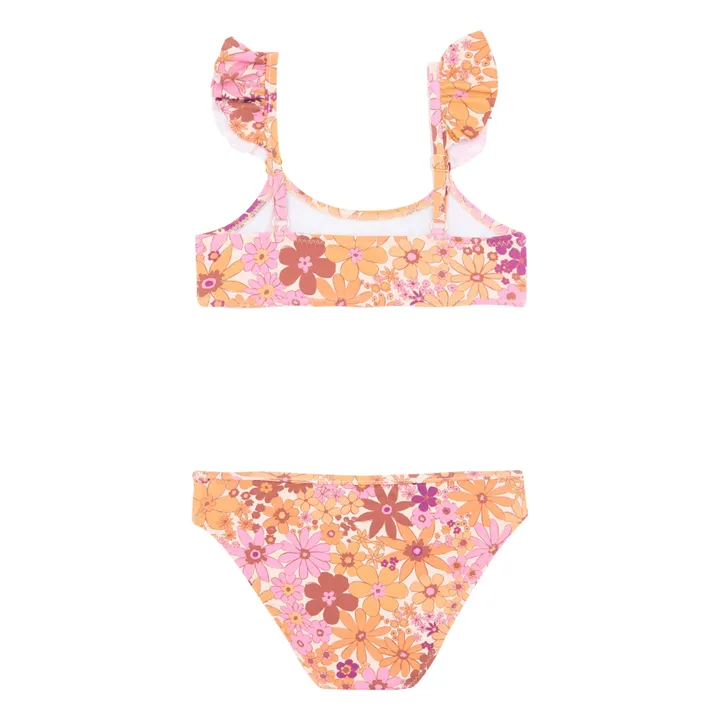 Maillot de Bain 2 Pièces volanté fleurs- Image produit n°2