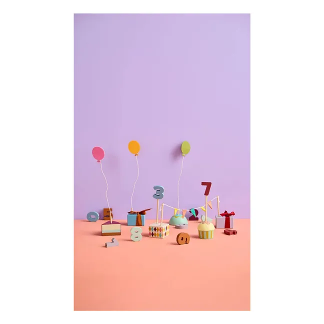 Decorazioni per la tavola di compleanno