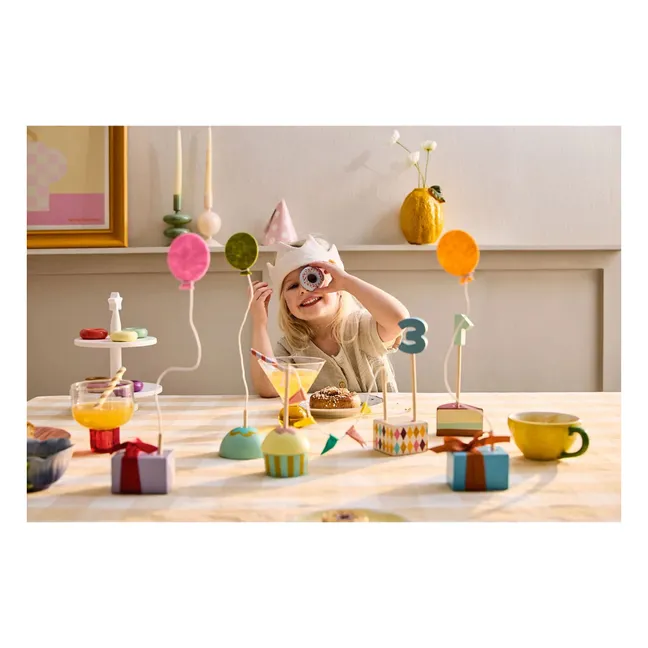 Decoración de mesa para cumpleaños