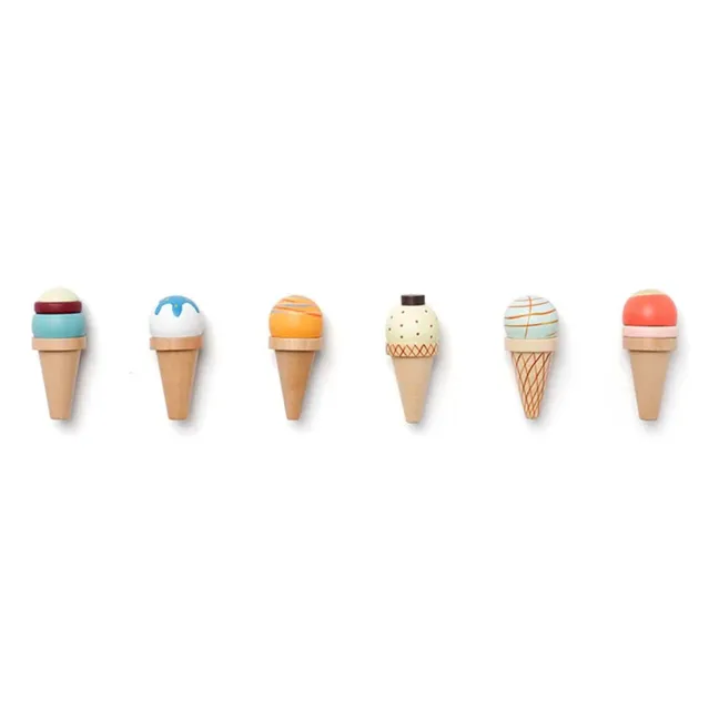 Porta gelati in legno