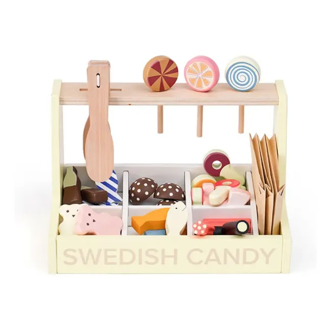 Wooden candy store