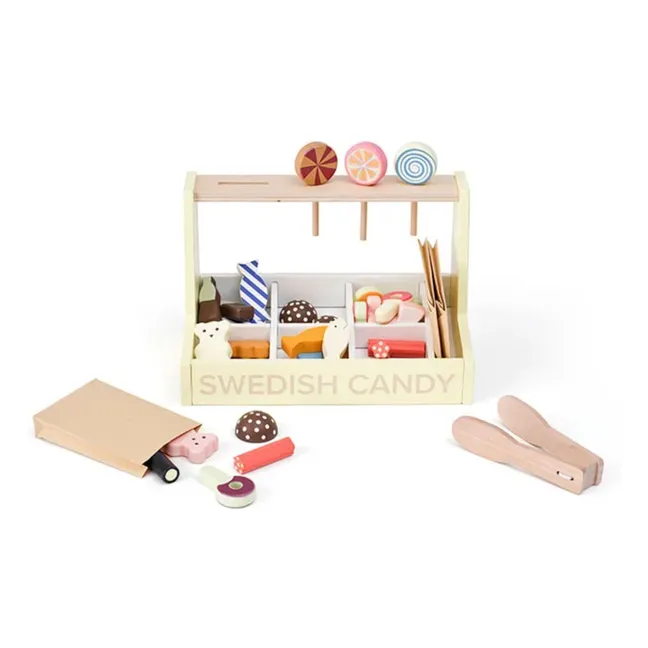 Wooden candy store