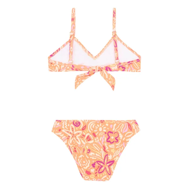 2-Piece Printed Swimsuit | Apricot