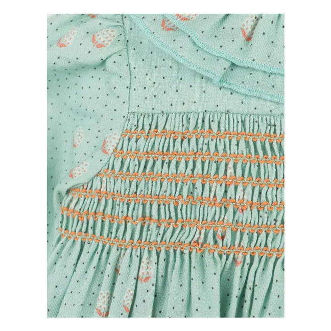 Tilda dress | Green water