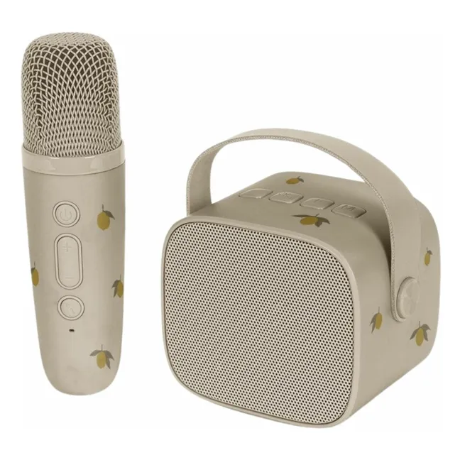 Kit pour karaoké Lemon | Beige