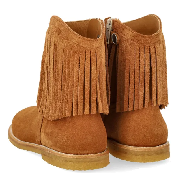 Cowboy-Stiefel | Cognac-Farbe