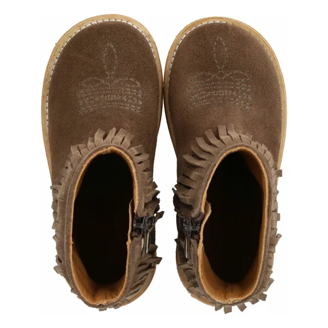 Cowboy-Stiefel Mini | Tabak