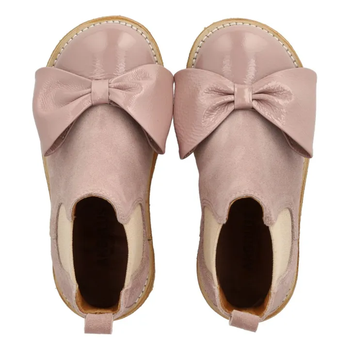 Chelsea Boots Nœud | Rose pâle- Image produit n°4