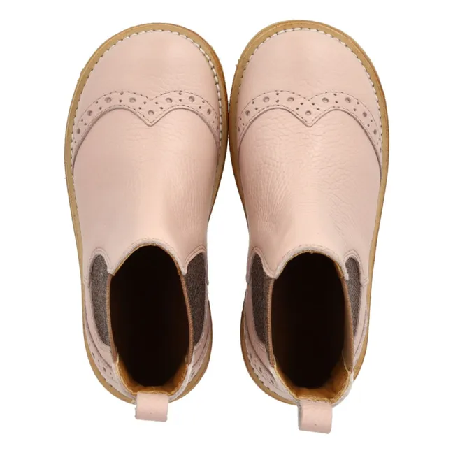 Chelsea Boots Brogue | Rose