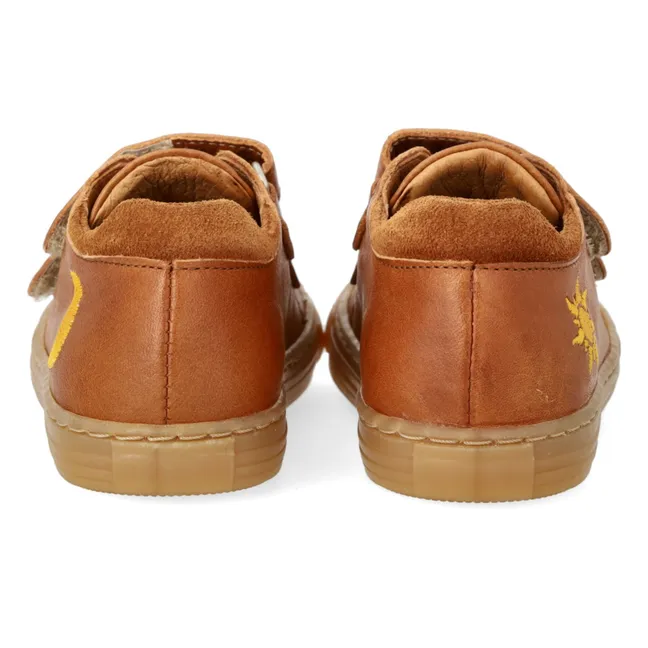 Sneakers Scratch Soleil | Cognac-Farbe