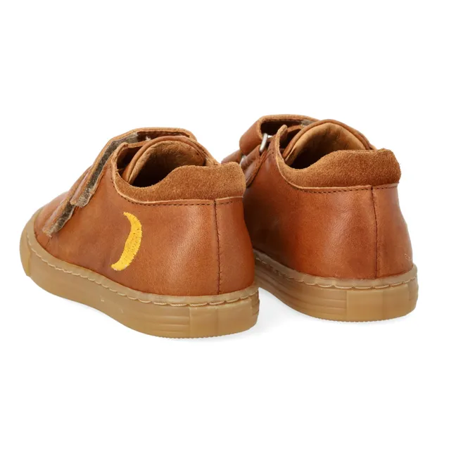 Soleil Scratch Sneakers | Cognac