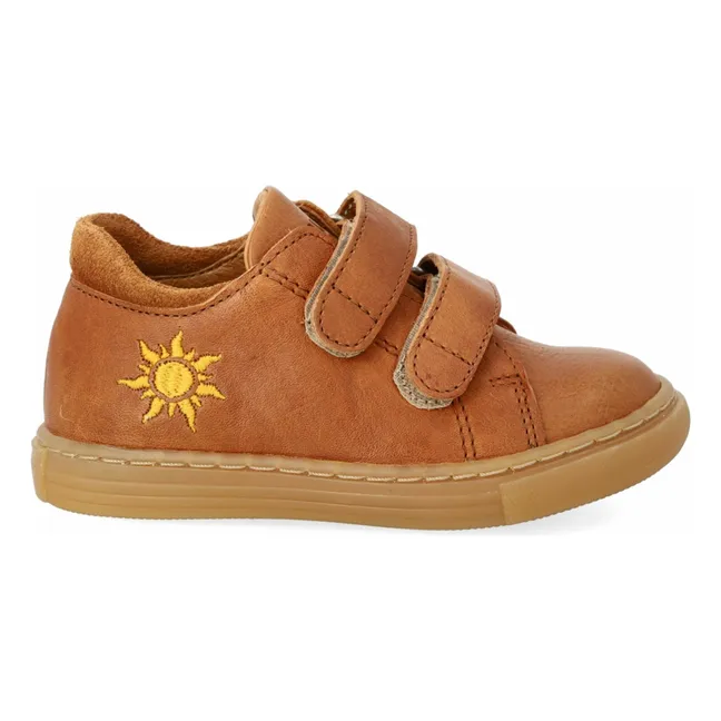 Sneakers Scratch Soleil | Cognac-Farbe