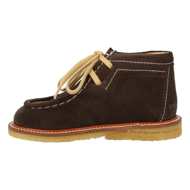 Bottines Lacets | Marron