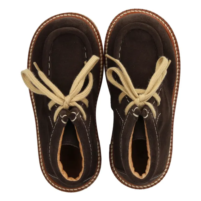 Bottines Lacets | Marron