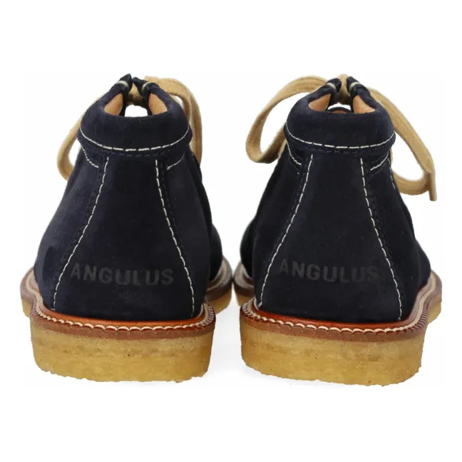 Lace-up boots | Navy blue