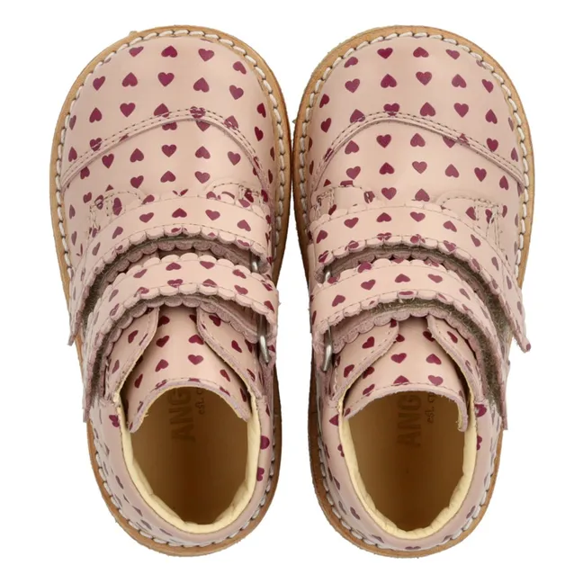 Botas Rasca Corazones | Rosa