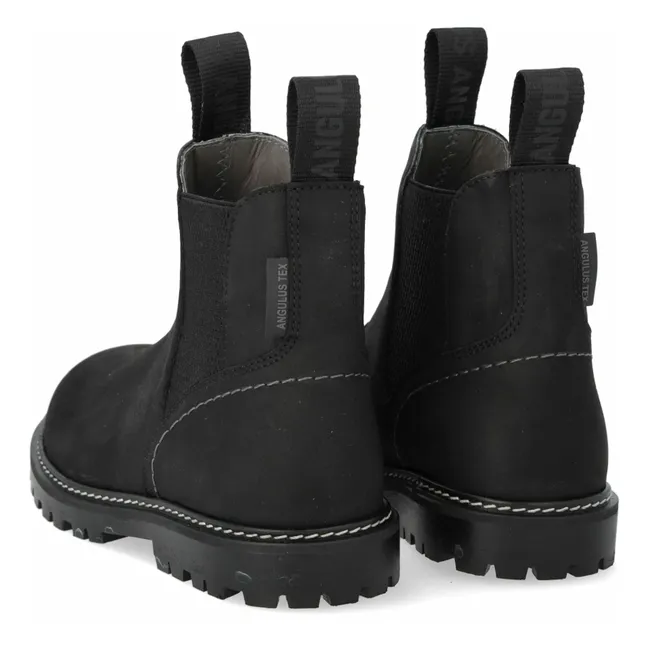 Stivali chelsea in Tex | Nero