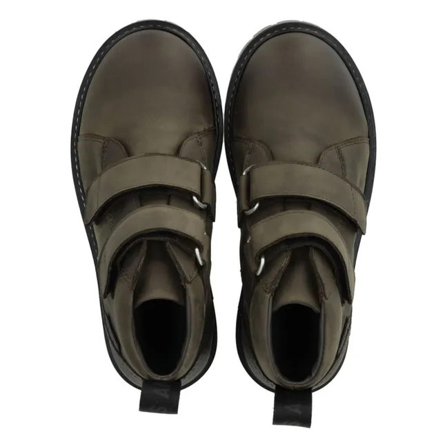 Stivali Tex Scratch | Verde scuro