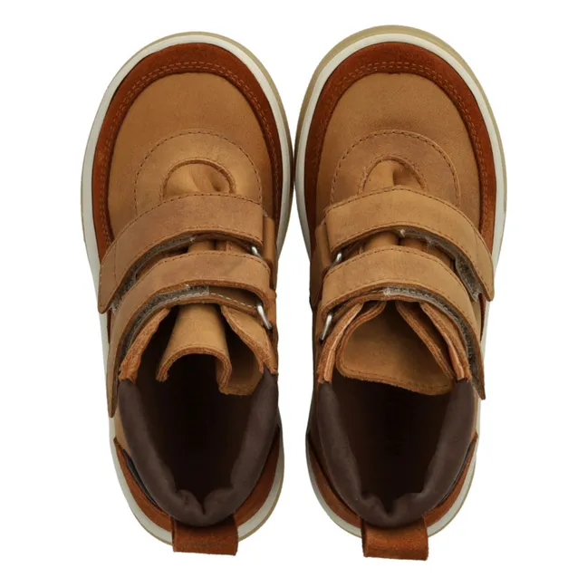 Scratch Tex sneakers | Cognac