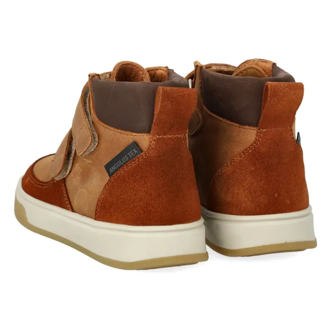 Baskets Scratchs Tex | Cognac