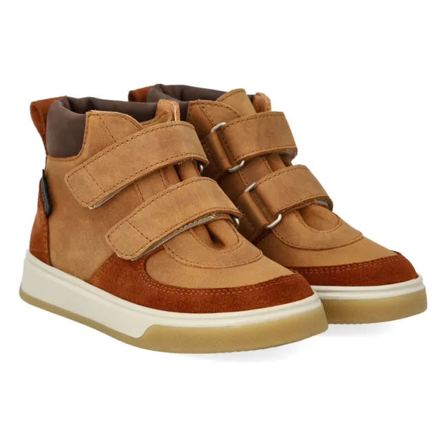 Scratch Tex sneakers | Cognac