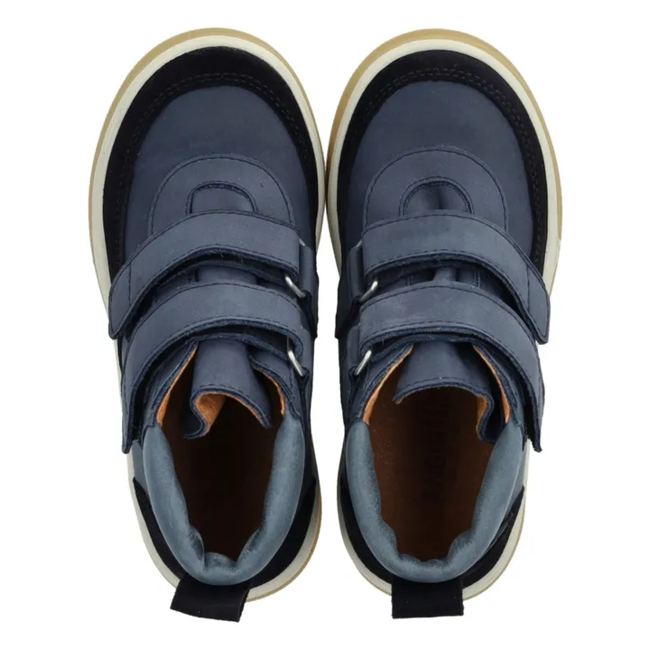 Baskets Scratchs Tex | Bleu marine- Image produit n°4