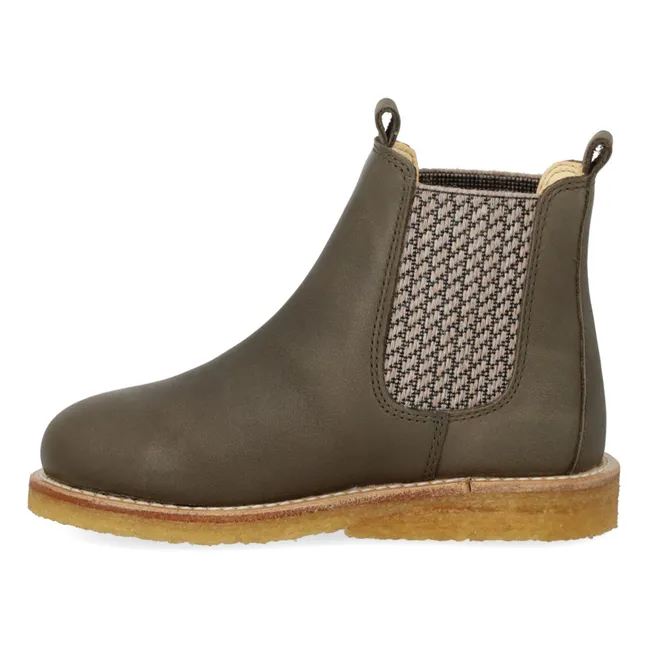 Stivali Chelsea | Verde oliva