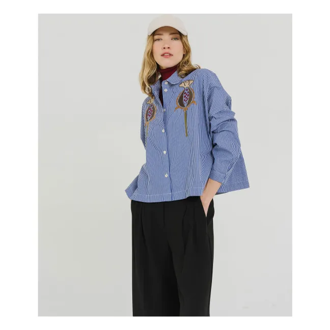 Chemise Wood Mansion | Indigo