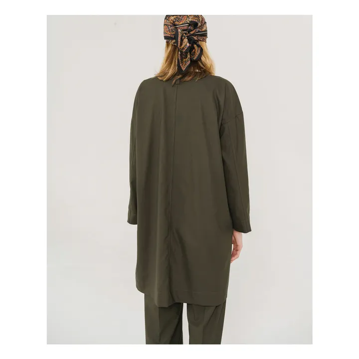 Robe Dolly Cityzen | Vert kaki- Image produit n°4