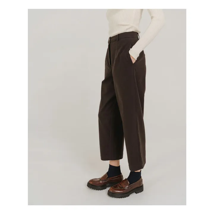 Pantalon Brando Django | Chocolat- Image produit n°1