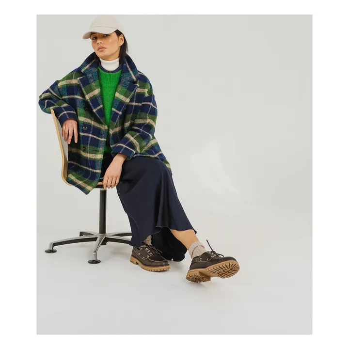 Manteau Bastille Fiona Laine | Vert- Image produit n°1